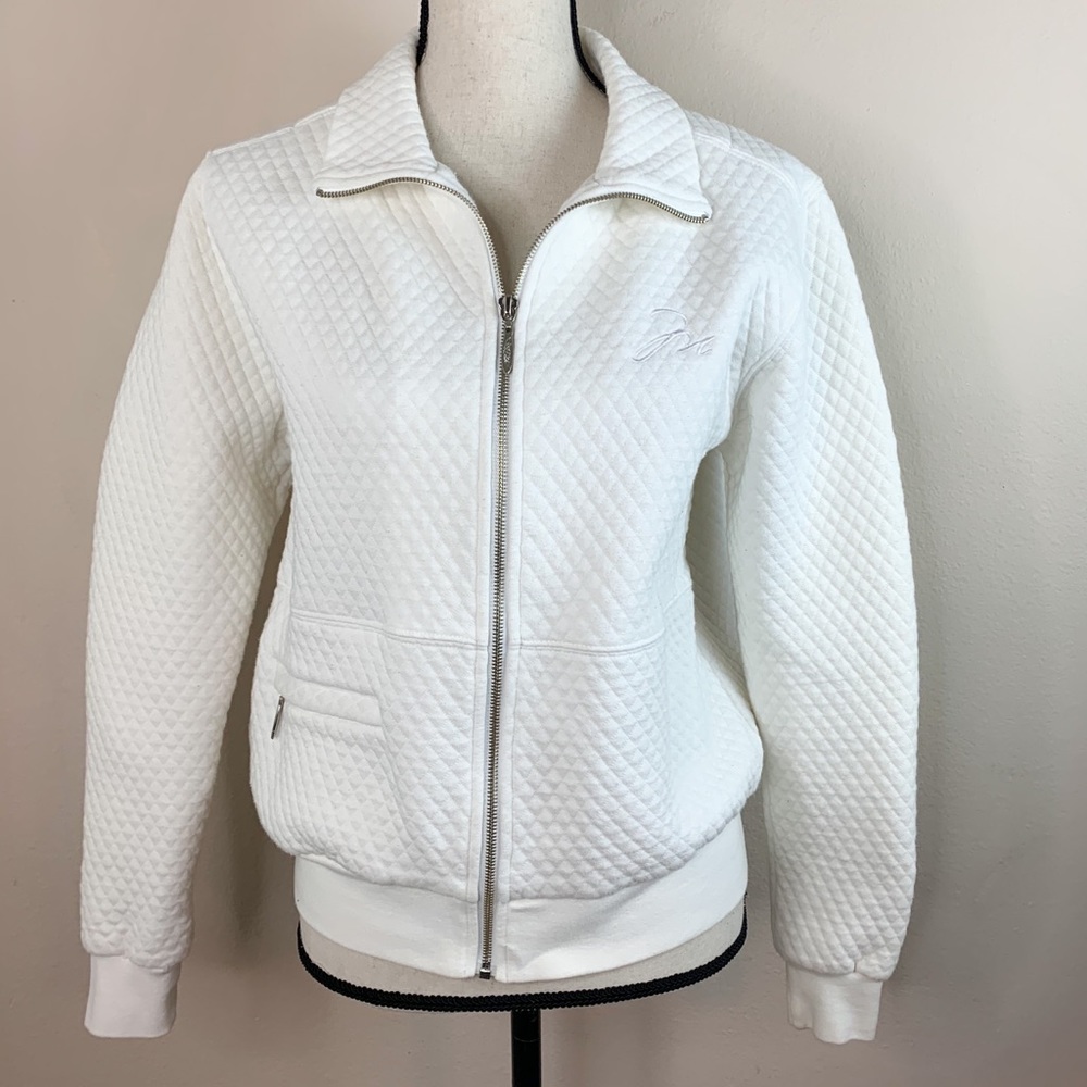 Quilt Full Zipper Jacket